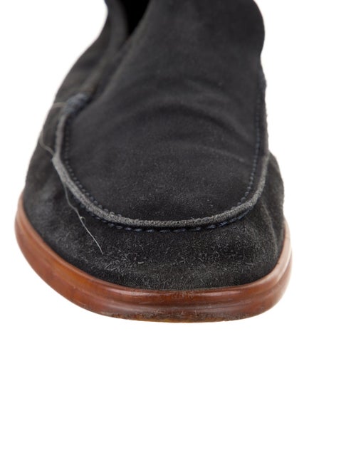 Loro Piana Summer Walk Suede Loafers