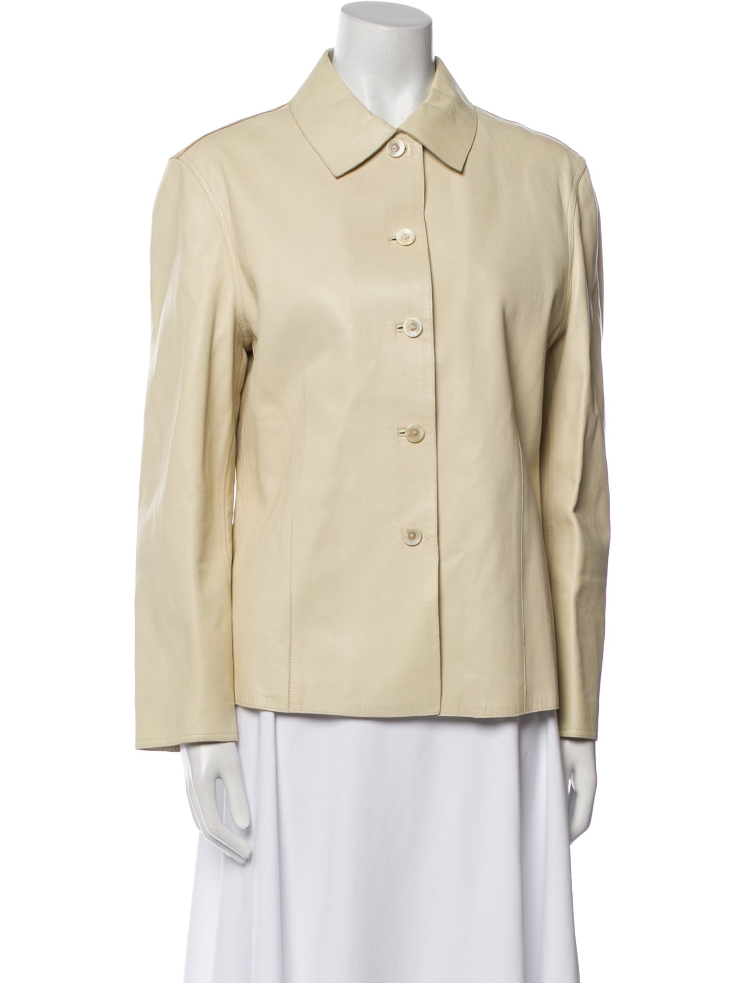 Loro Piana Leather Blazer