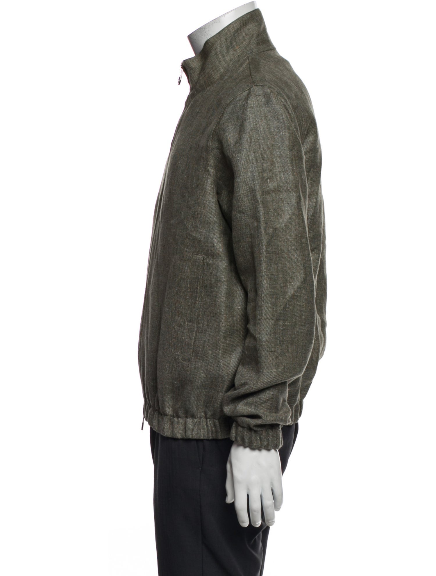 Loro Piana Linen Bomber Jacket