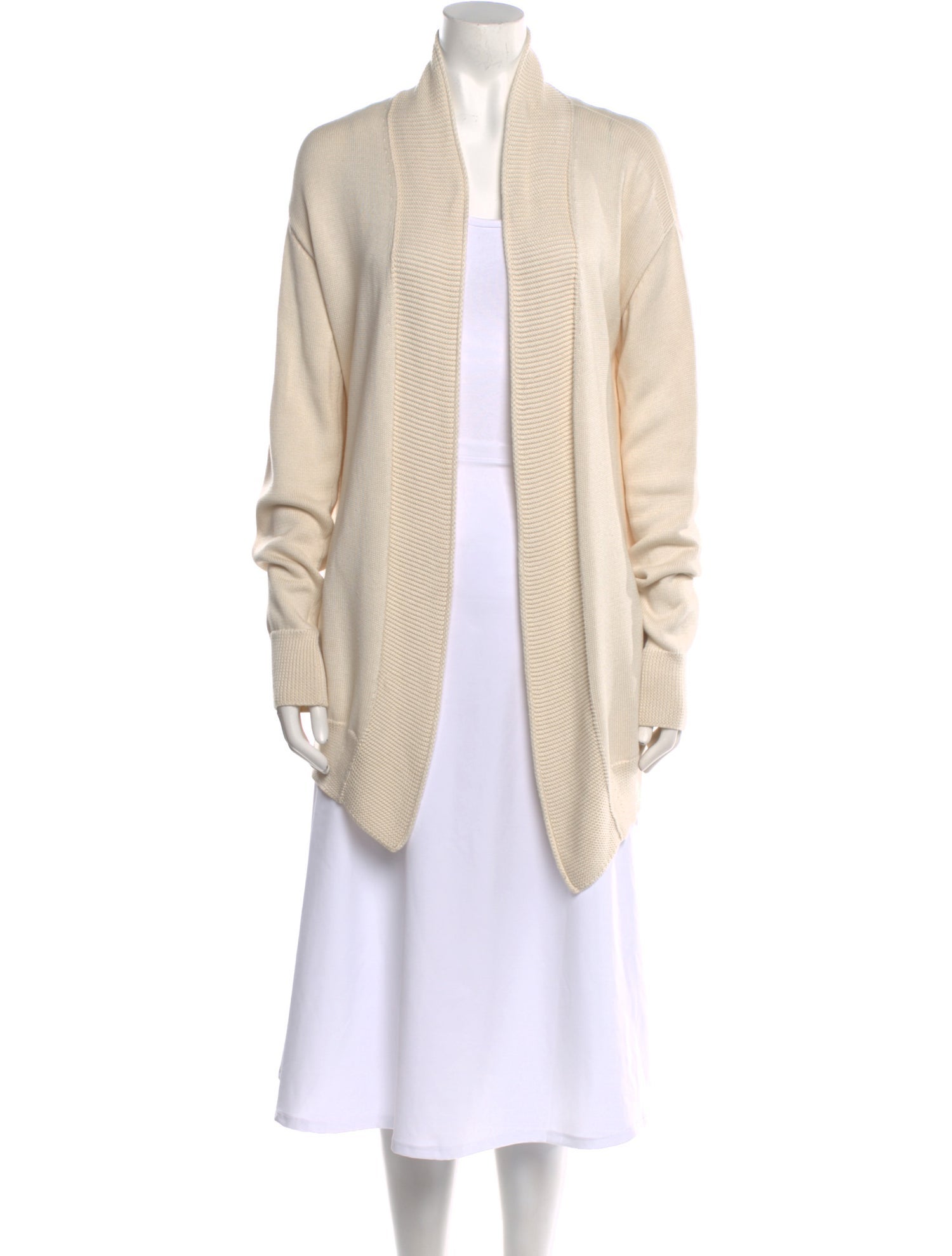 Loro Piana Silk Open Front Sweater