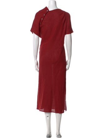 Loro Piana Linen Midi Length Dress