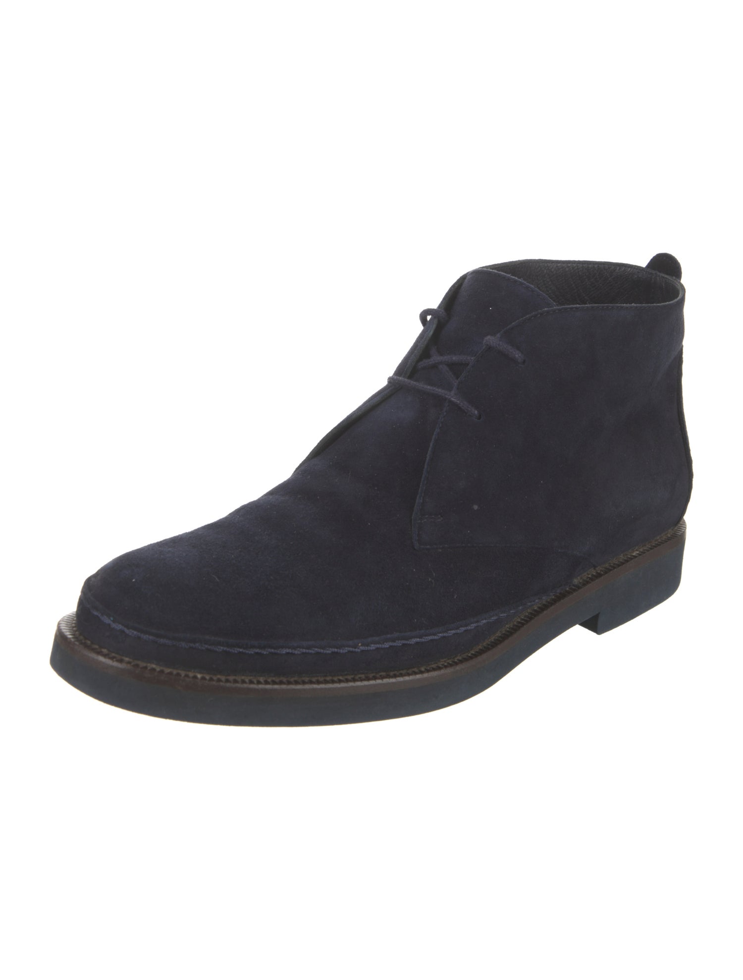 Loro Piana Suede Lace-Up Boots