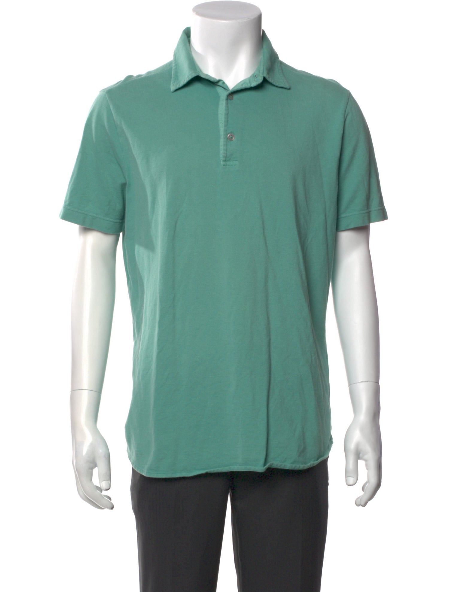Loro Piana Collar Short Sleeve Polo Shirt