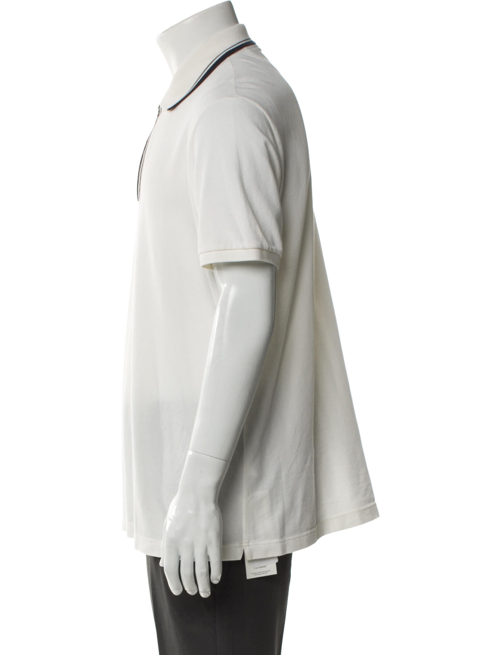 Loro Piana Zip V-Neck Polo Shirt