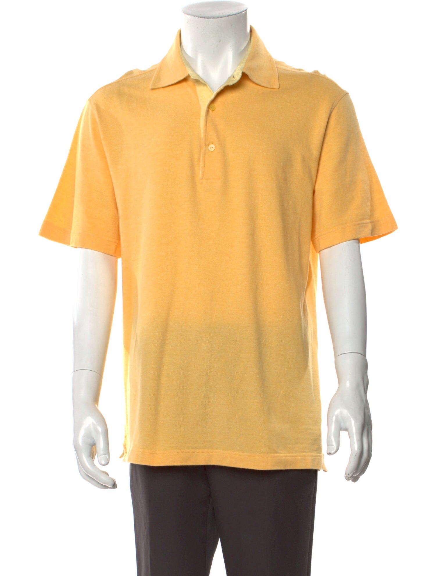 Loro Piana Collar Short Sleeve Polo Shirt