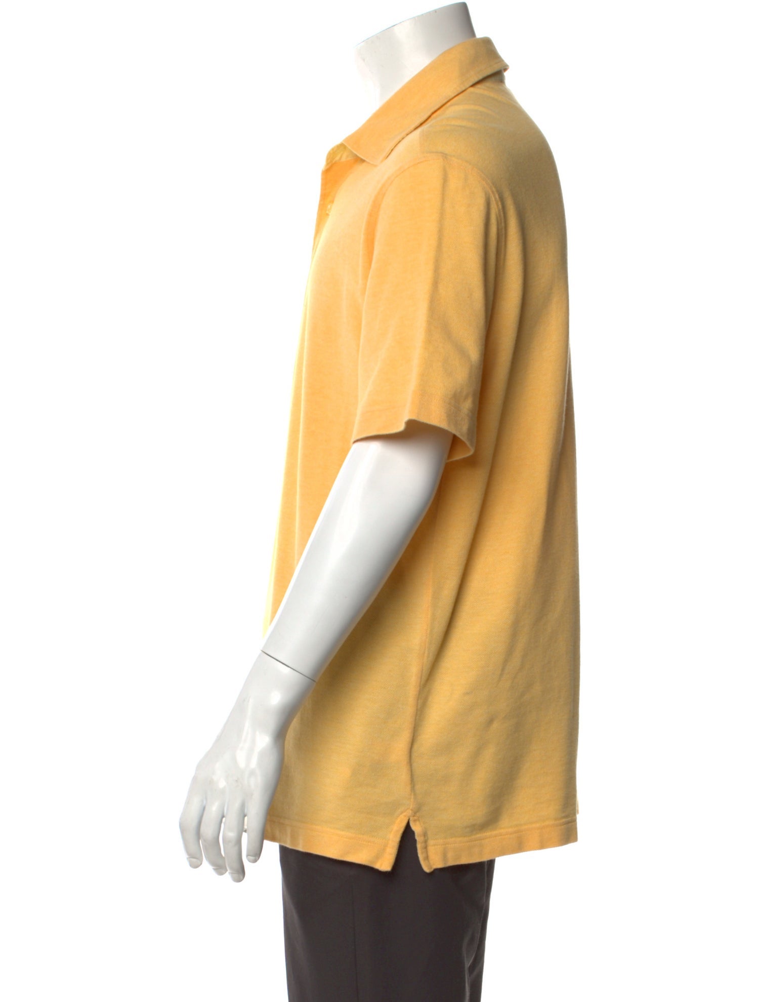 Loro Piana Collar Short Sleeve Polo Shirt