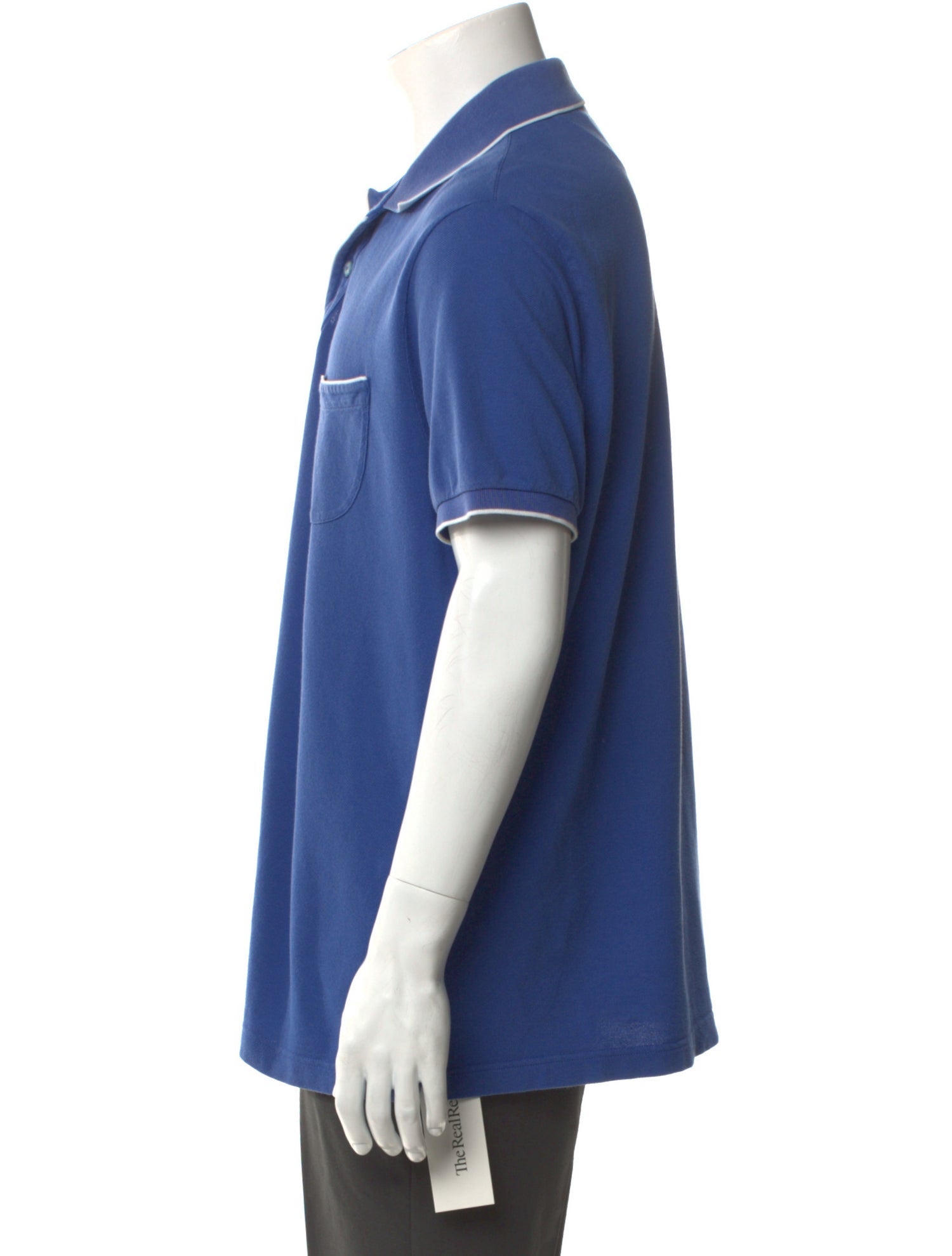 Loro Piana Collar Short Sleeve Polo Shirt