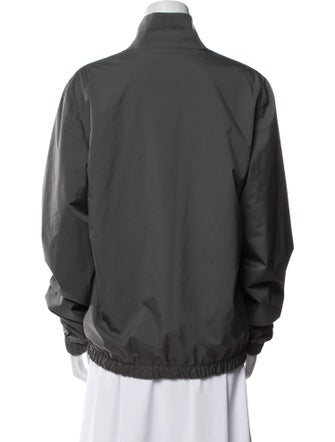 Loro Piana Windjersey Green Storm System Reversible Bomber Cashmere Bomber Jacket