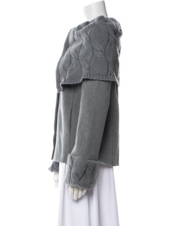 Loro Piana Cashmere Faux Fur Jacket