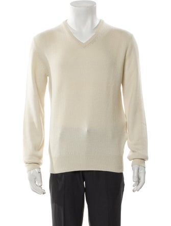Loro Piana Baby Cashmere V-Neck Pullover
