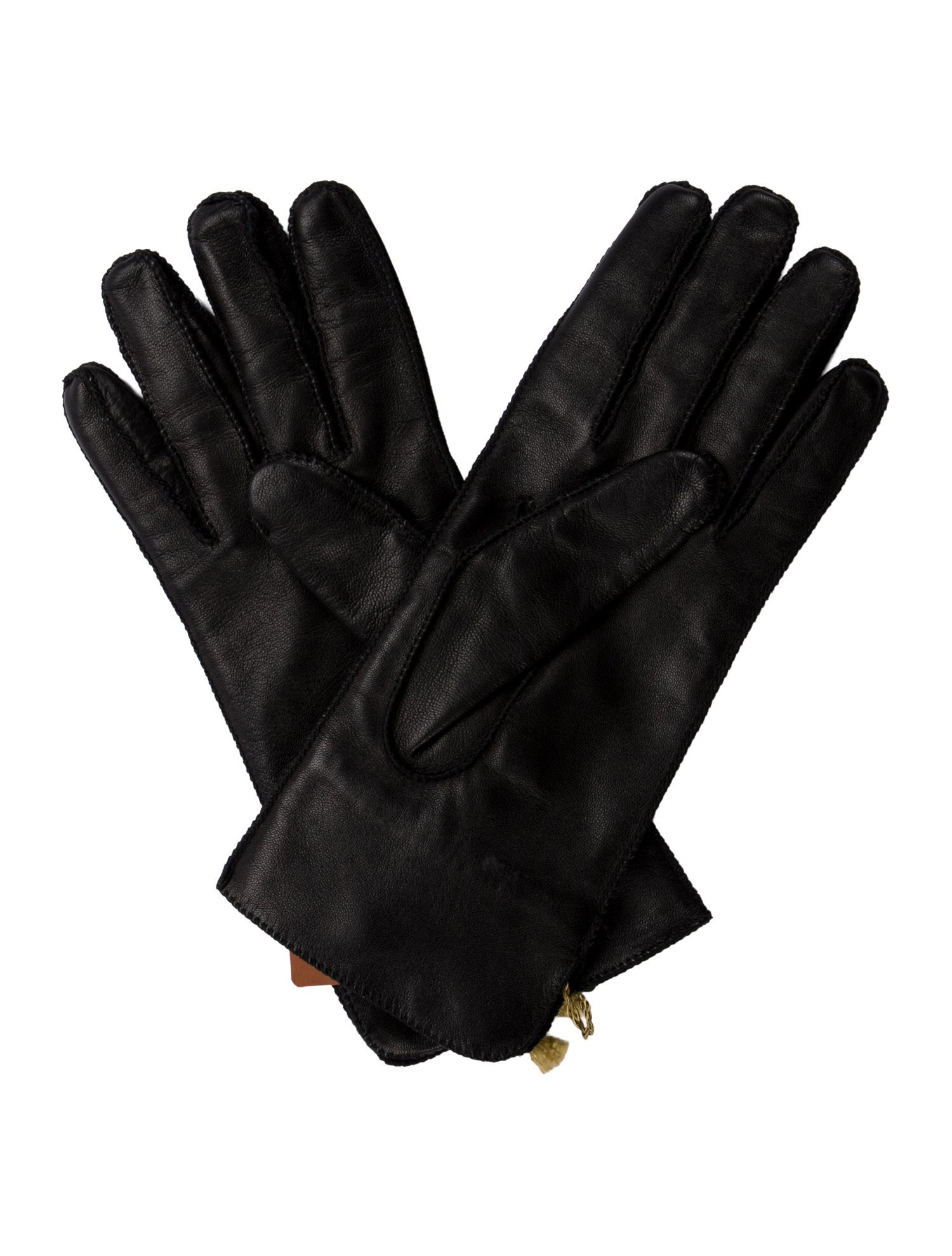 Loro Piana Suede Cashmere Lined Gloves