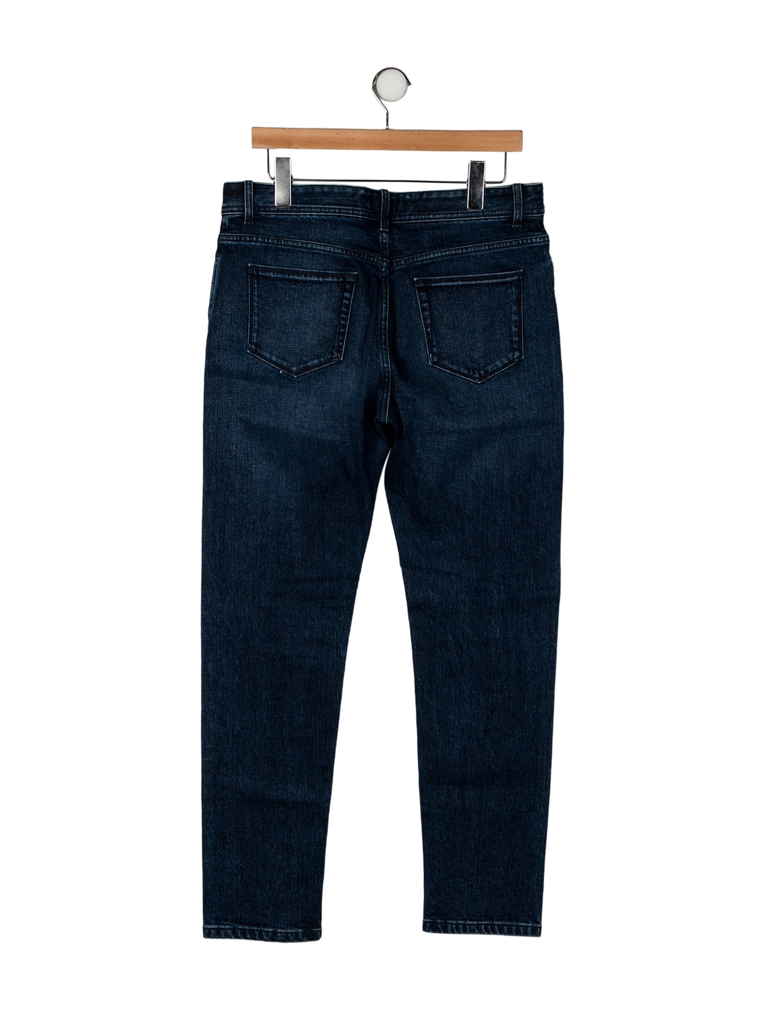 Loro Piana Mid-Rise Straight Leg Jeans