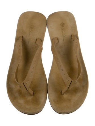 Loro Piana Suede Slides