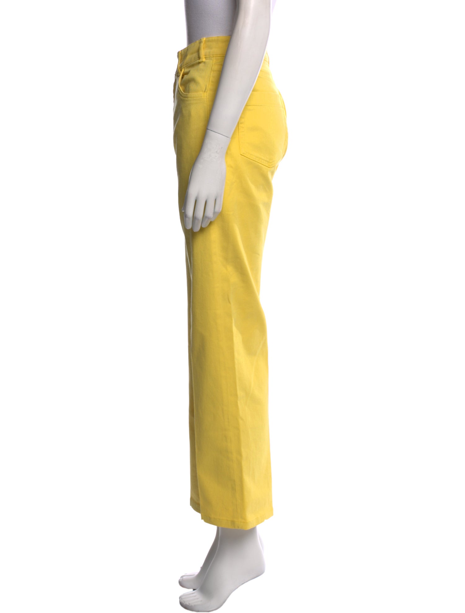 Loro Piana High-Rise Wide Leg Jeans