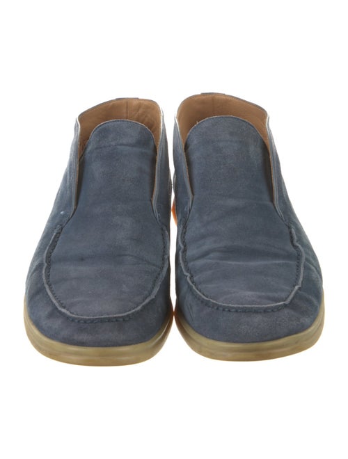 Loro Piana Open Walk Suede Loafers