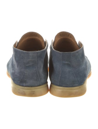 Loro Piana Open Walk Suede Loafers