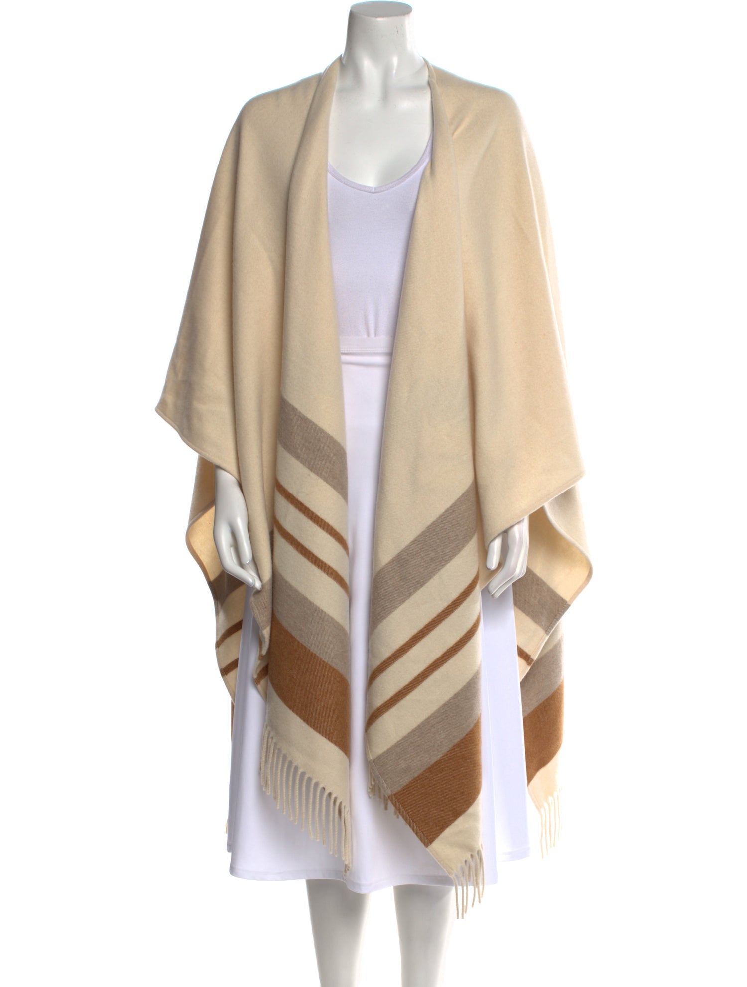 Loro Piana Cashmere Striped Coat