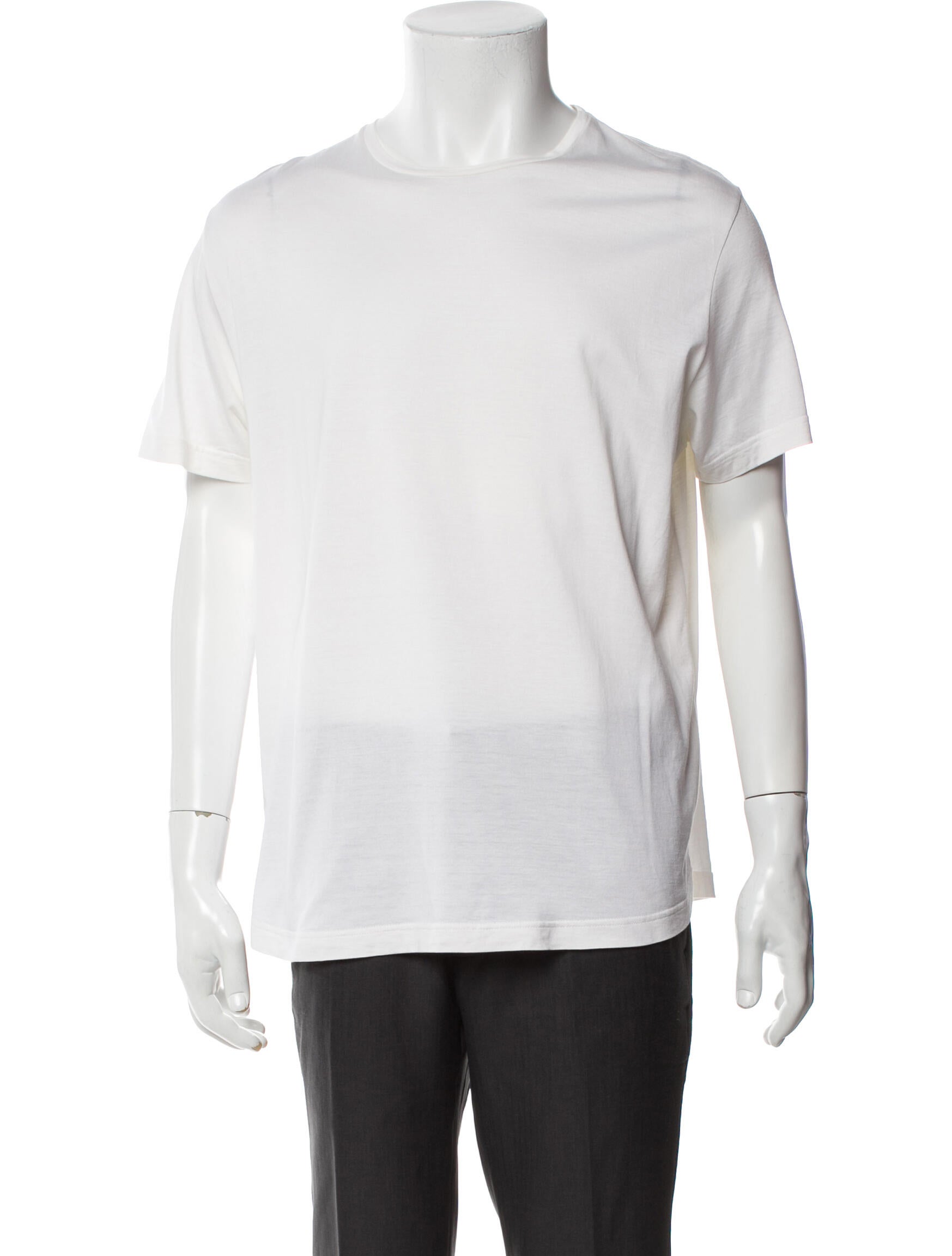 Loro Piana Silk Crew Neck T-Shirt