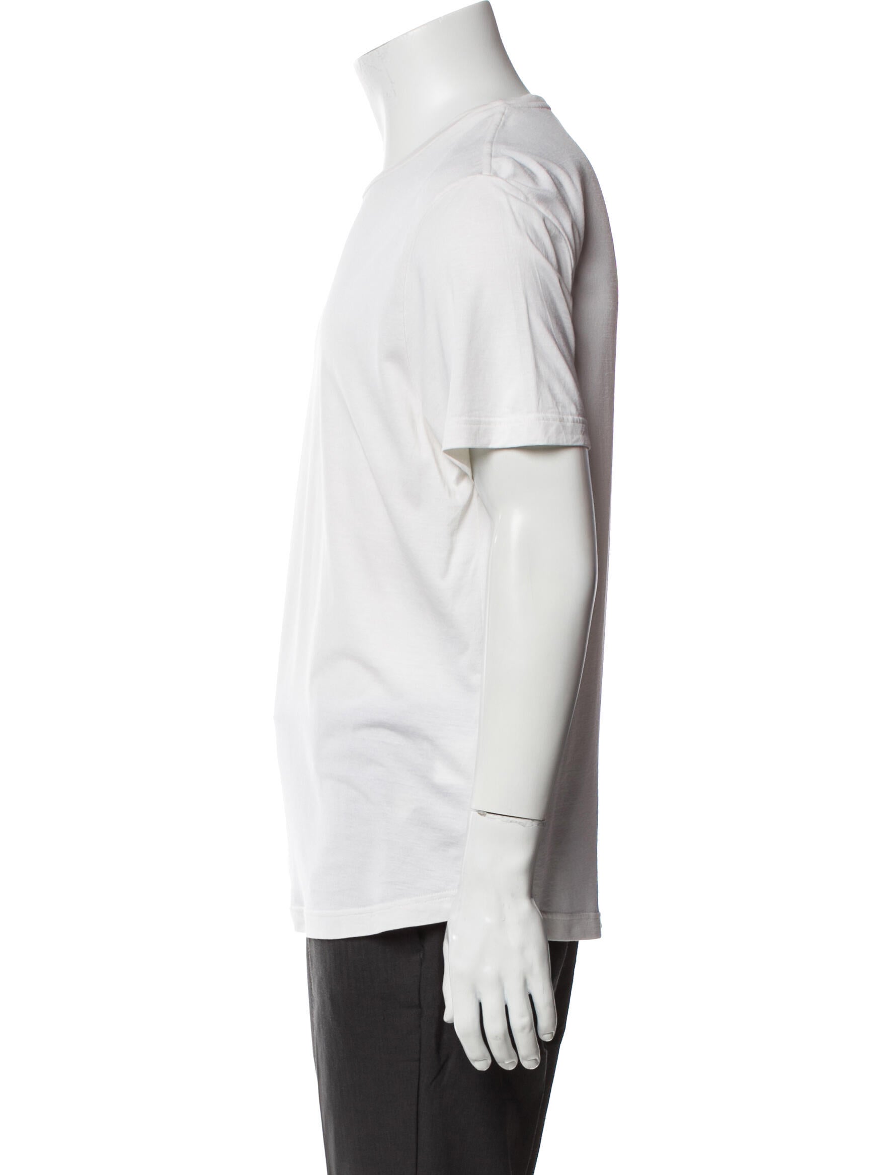 Loro Piana Silk Crew Neck T-Shirt