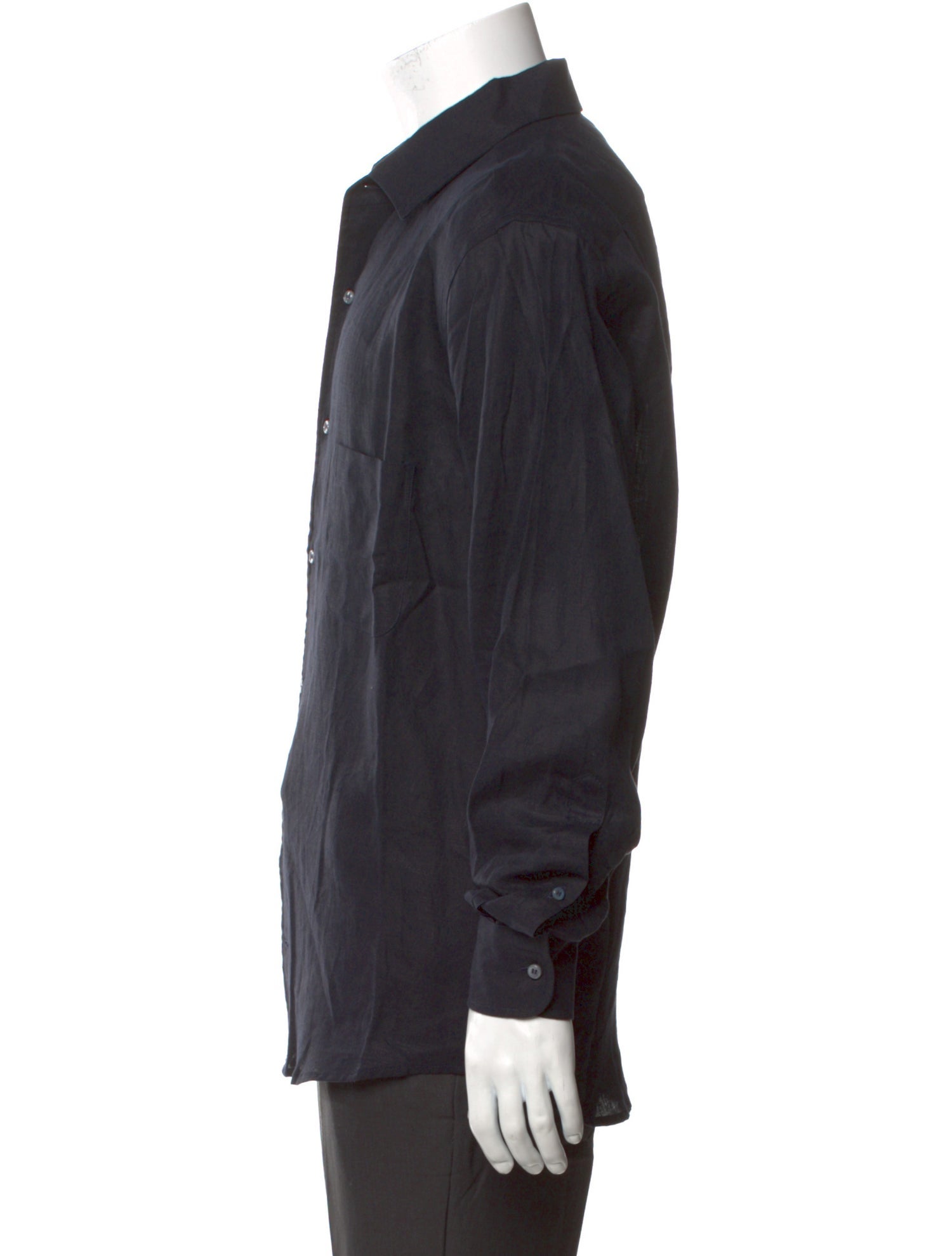 Loro Piana Andre Linen Dress Shirt