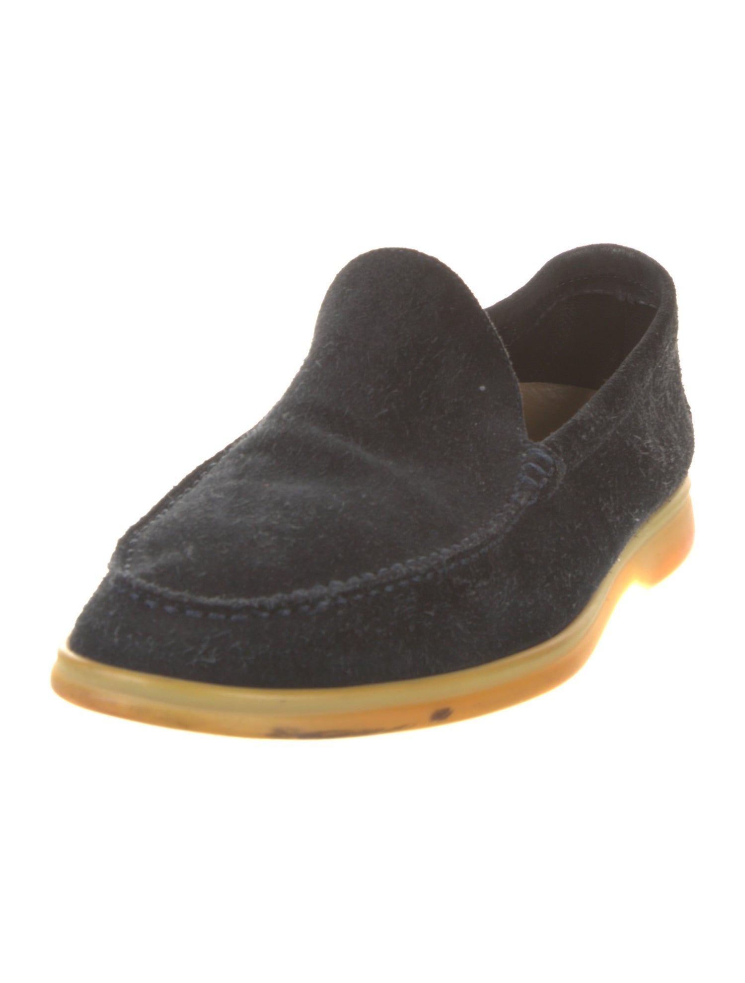 Loro Piana Summer Walk Suede Loafers