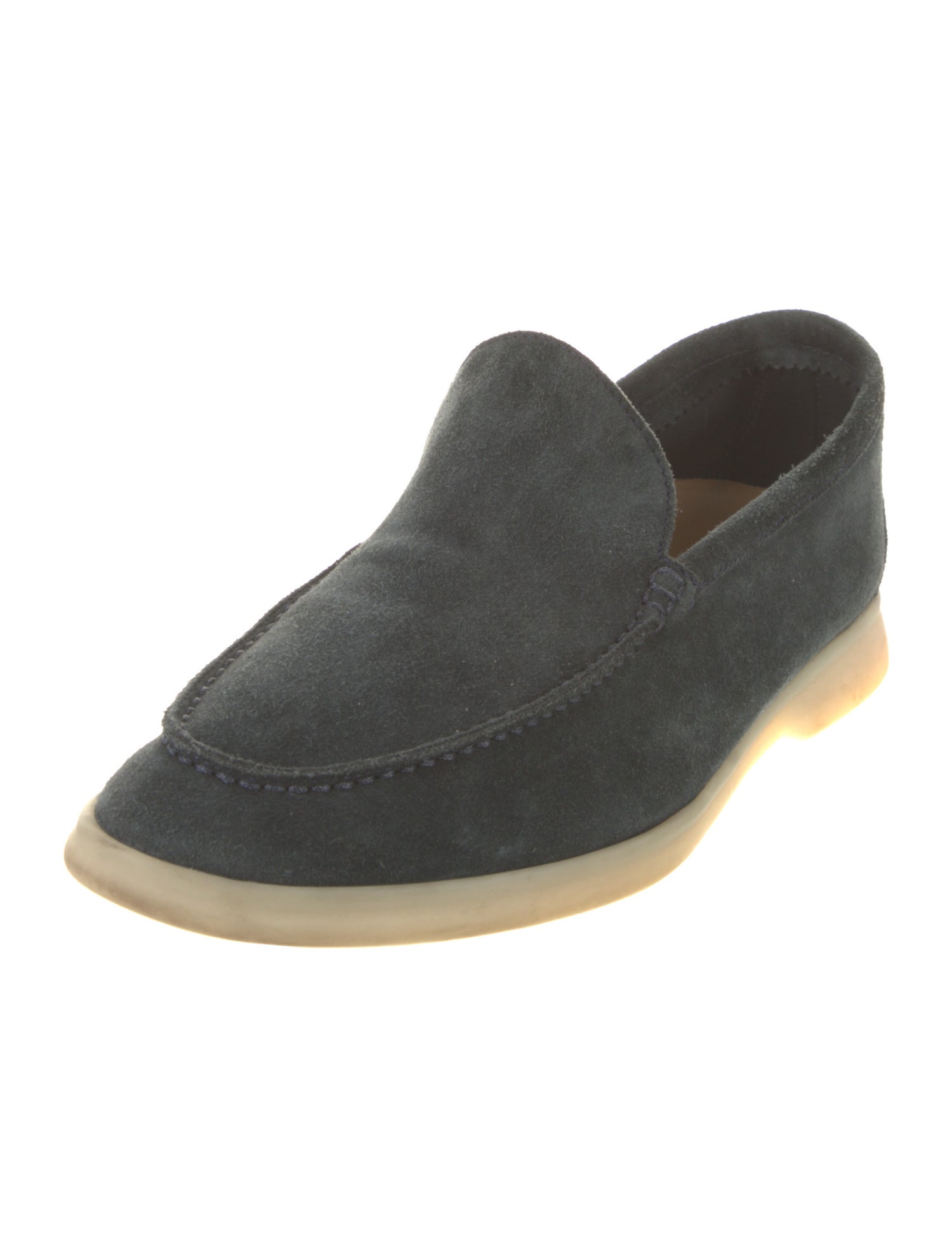 Loro Piana Summer Walk Suede Loafers
