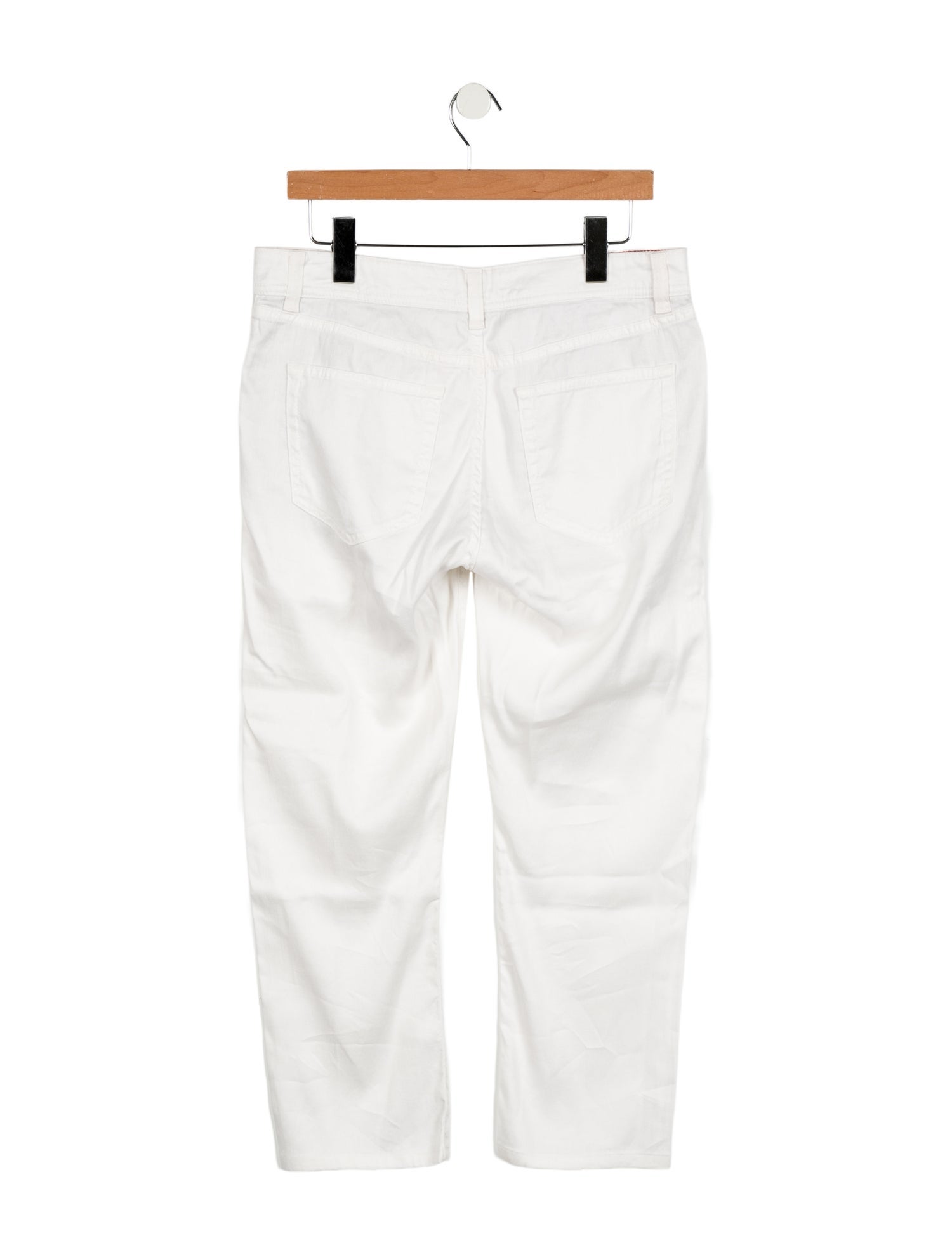 Loro Piana Mid-Rise Straight Leg Jeans