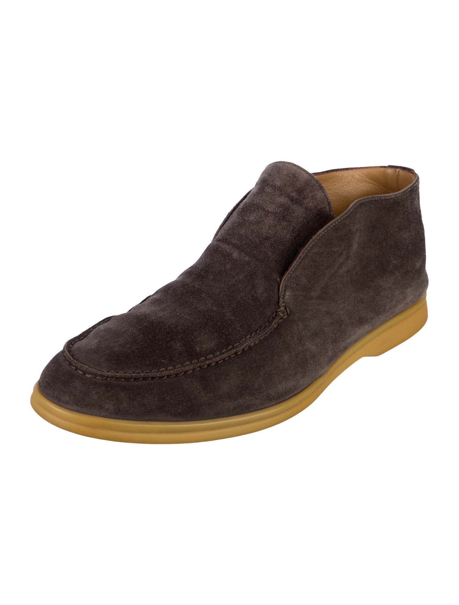 Loro Piana Suede Dress Loafers