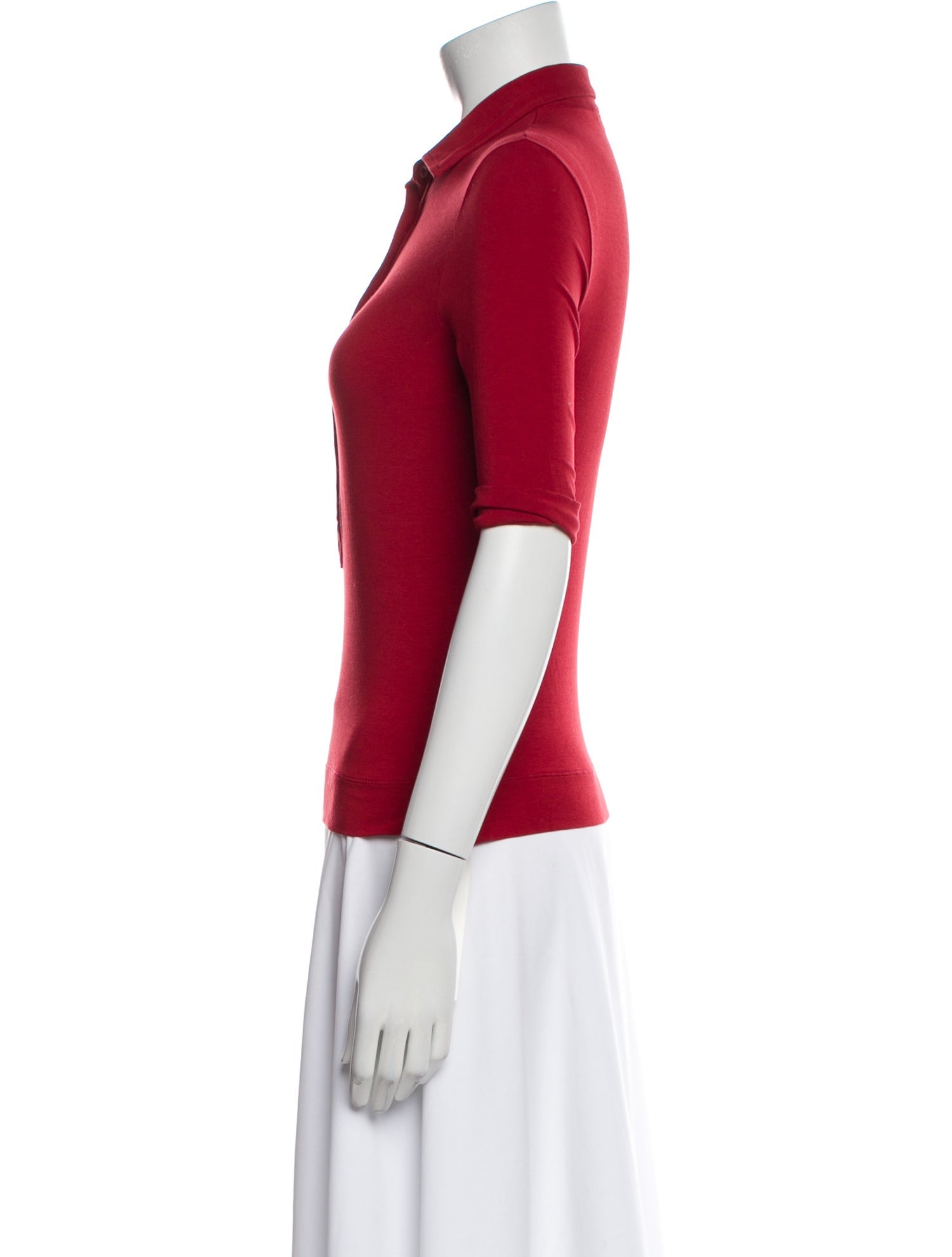 Loro Piana Three-Quarter Sleeve Polo