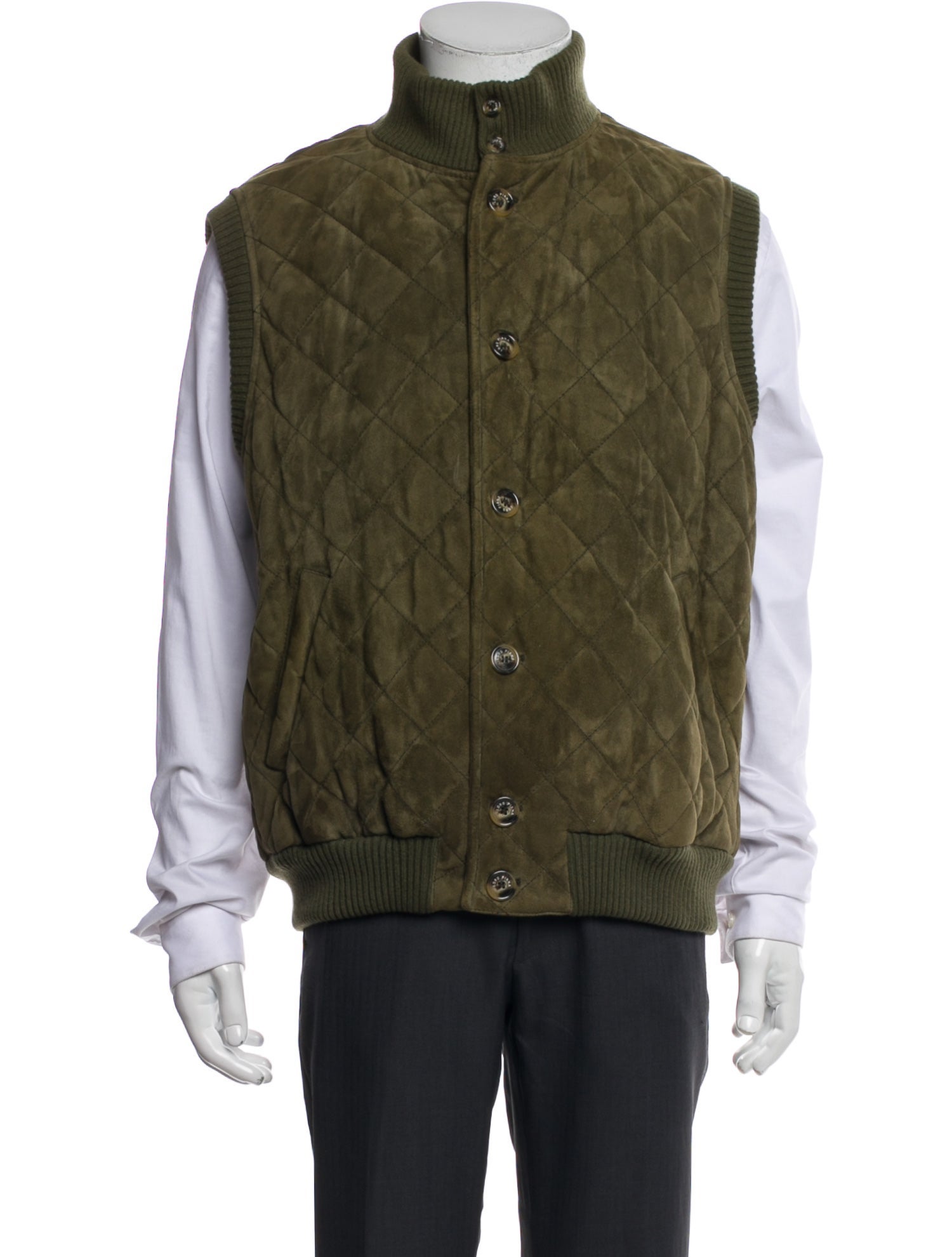 Loro Piana Suede Vest