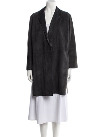 Loro Piana Leather Coat