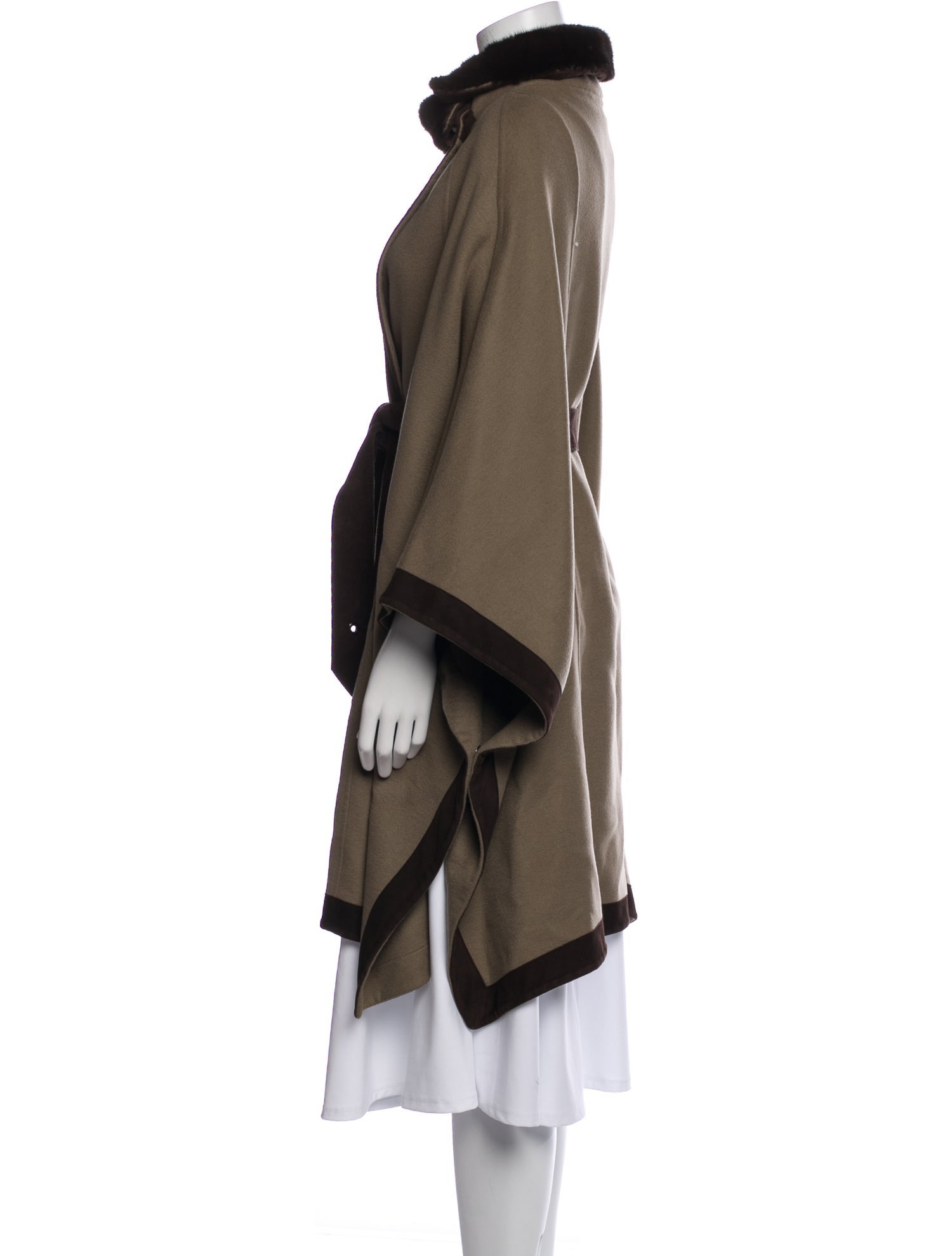 Loro Piana Mink Fur Lined Cashmere Sweater