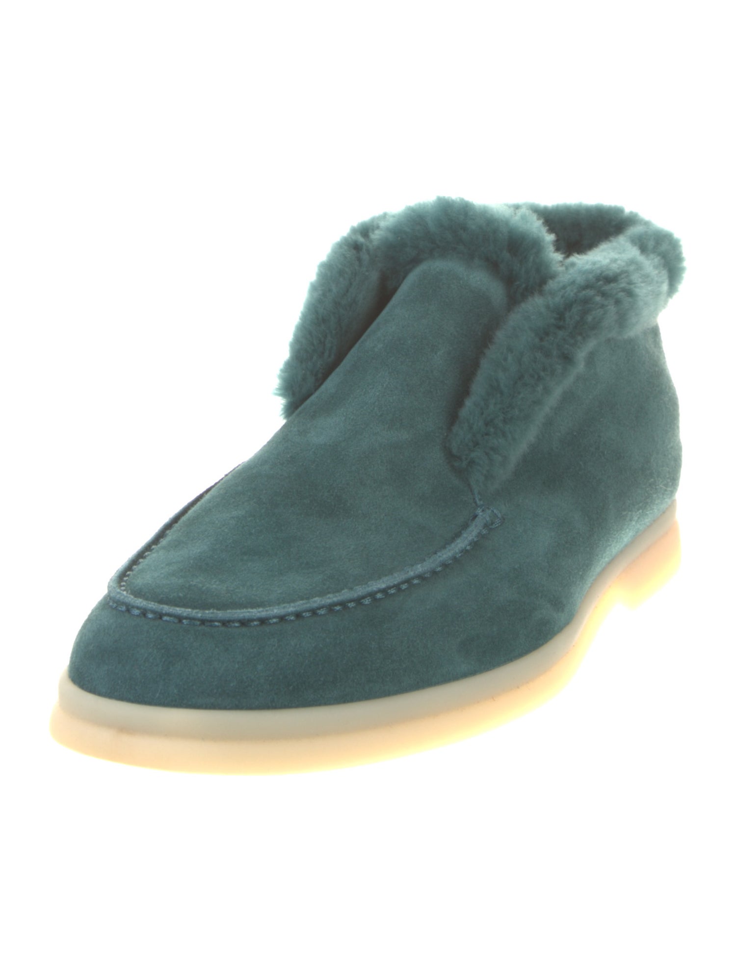 Loro Piana Open Walk Suede Boots