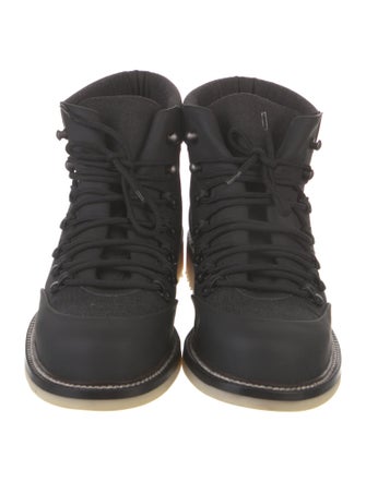 Loro Piana LAAX Walk Canvas Hiking Boots