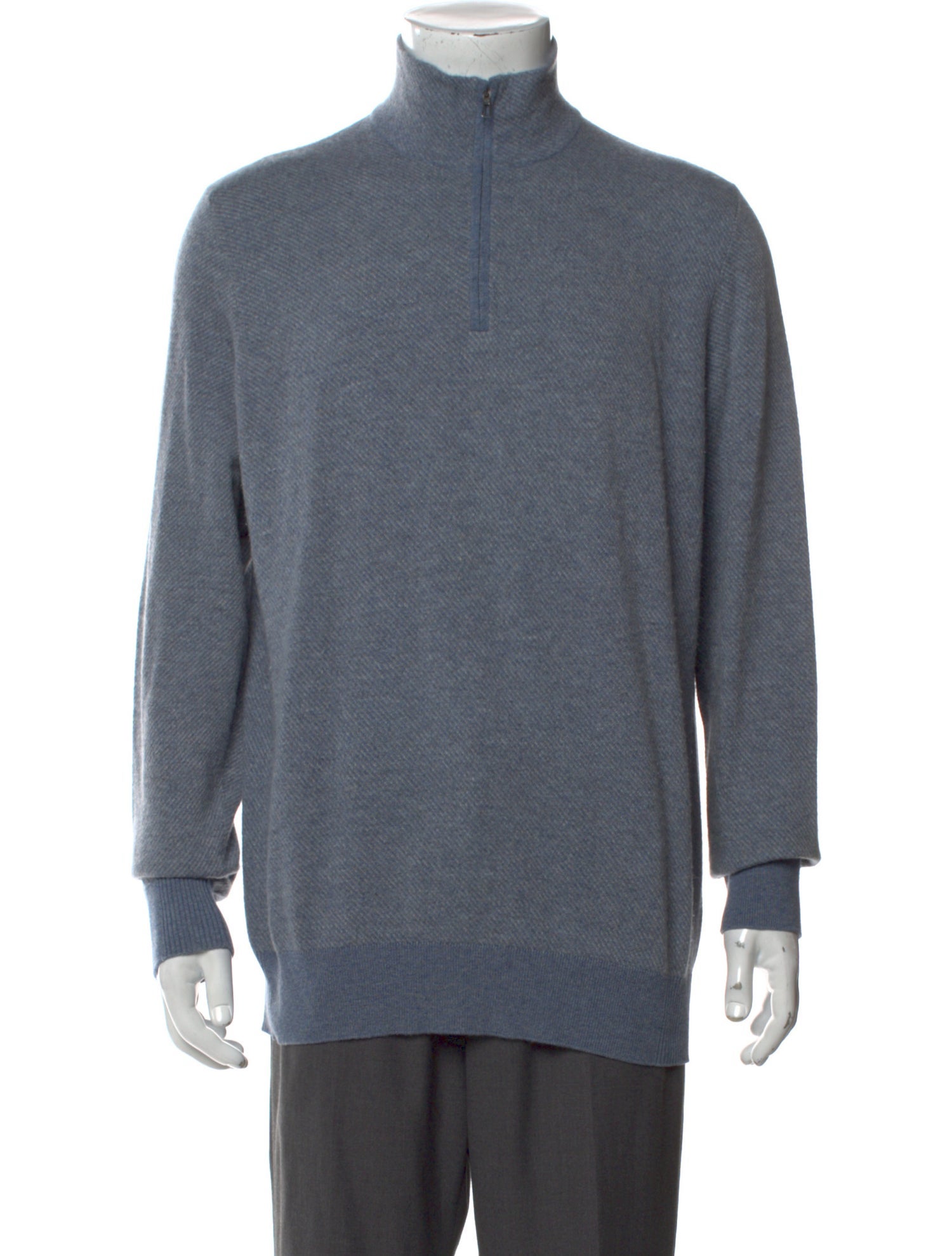 Loro Piana Roadster Pull Cashmere Polo Sweater
