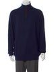 Loro Piana Cashmere Turtleneck Polo Sweater