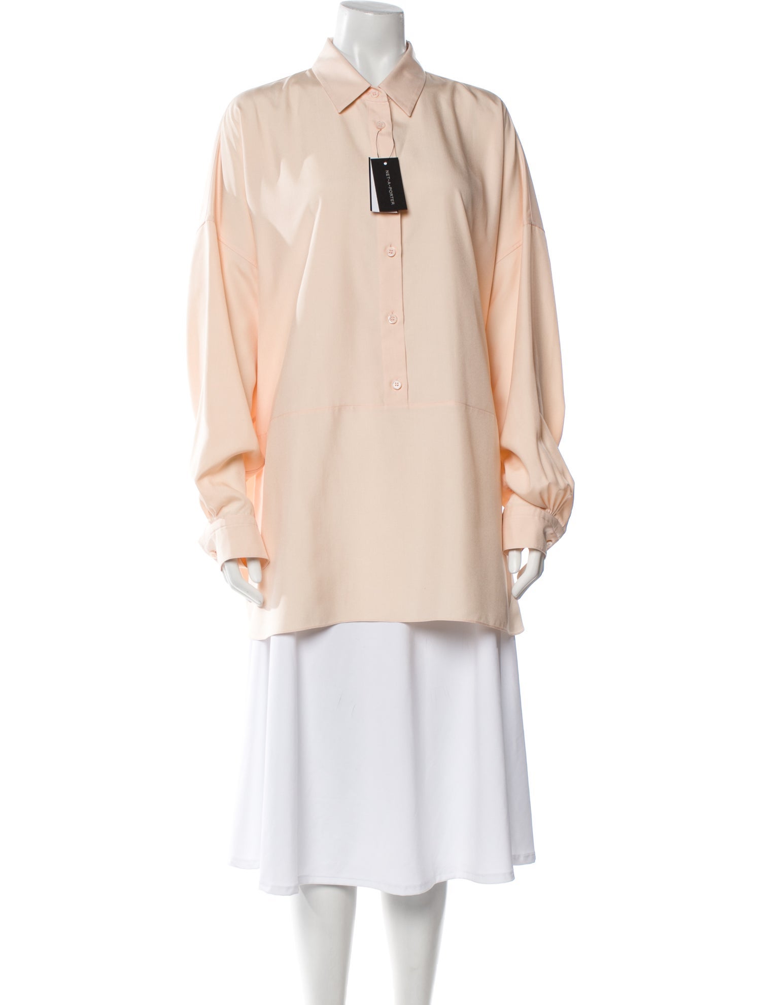 Loro Piana Sveva Silk Tunic w/ Tags