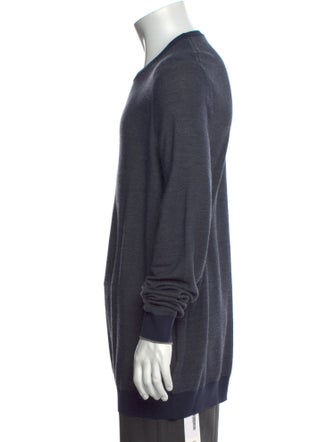 Loro Piana Virgin Wool Crew Neck Pullover