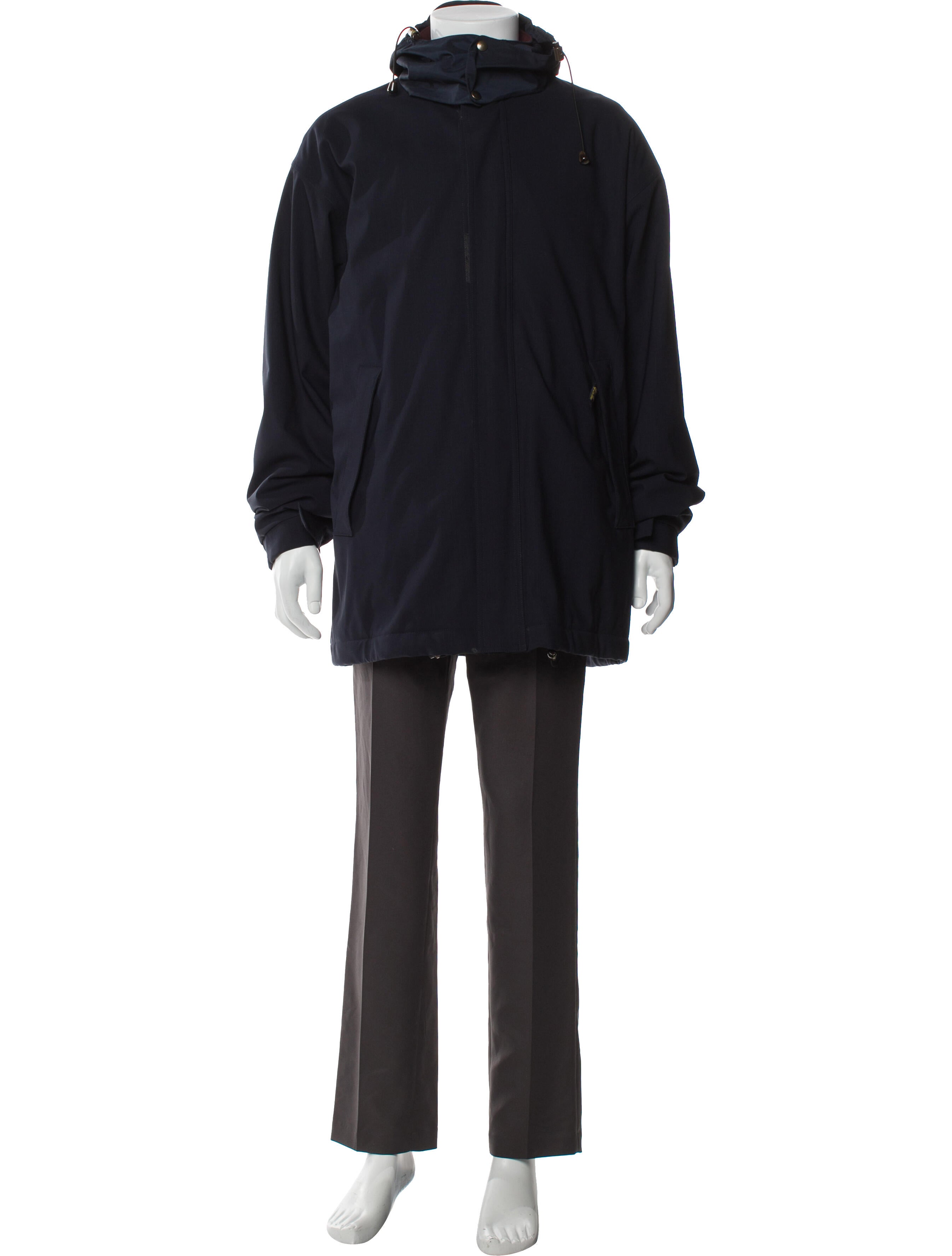 Loro Piana Storm System The Defender's Jacket Wool Parka