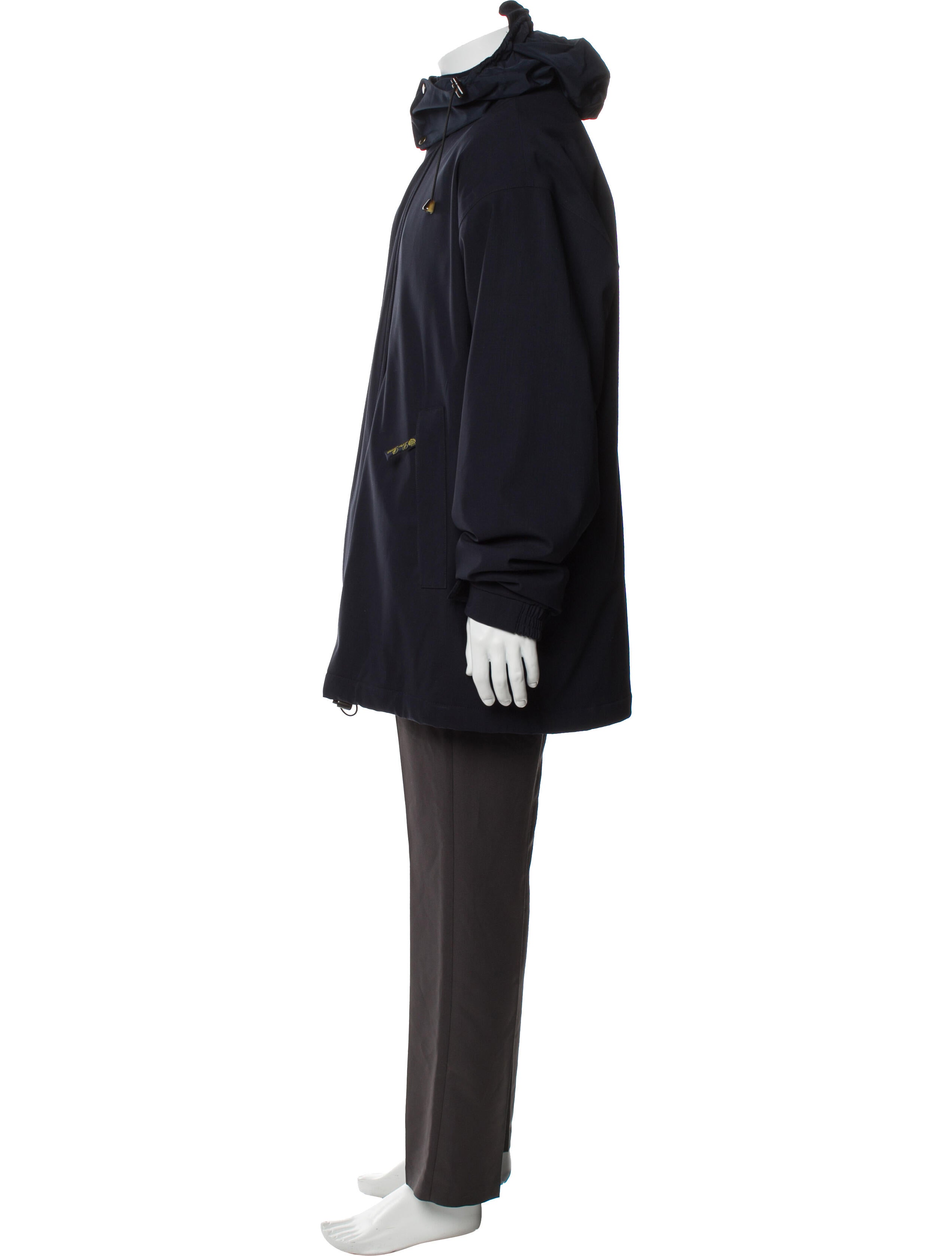 Loro Piana Storm System The Defender's Jacket Wool Parka