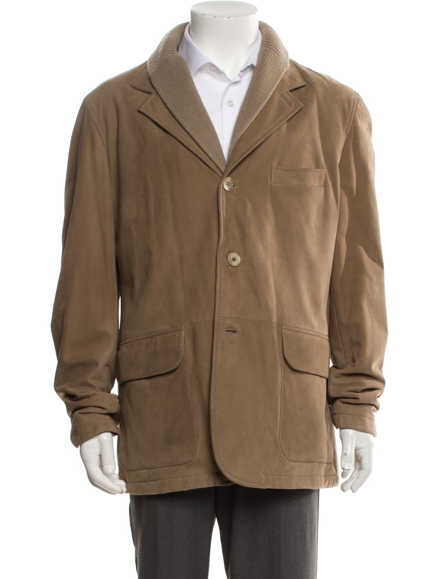 Loro Piana Lambskin Utility Jacket