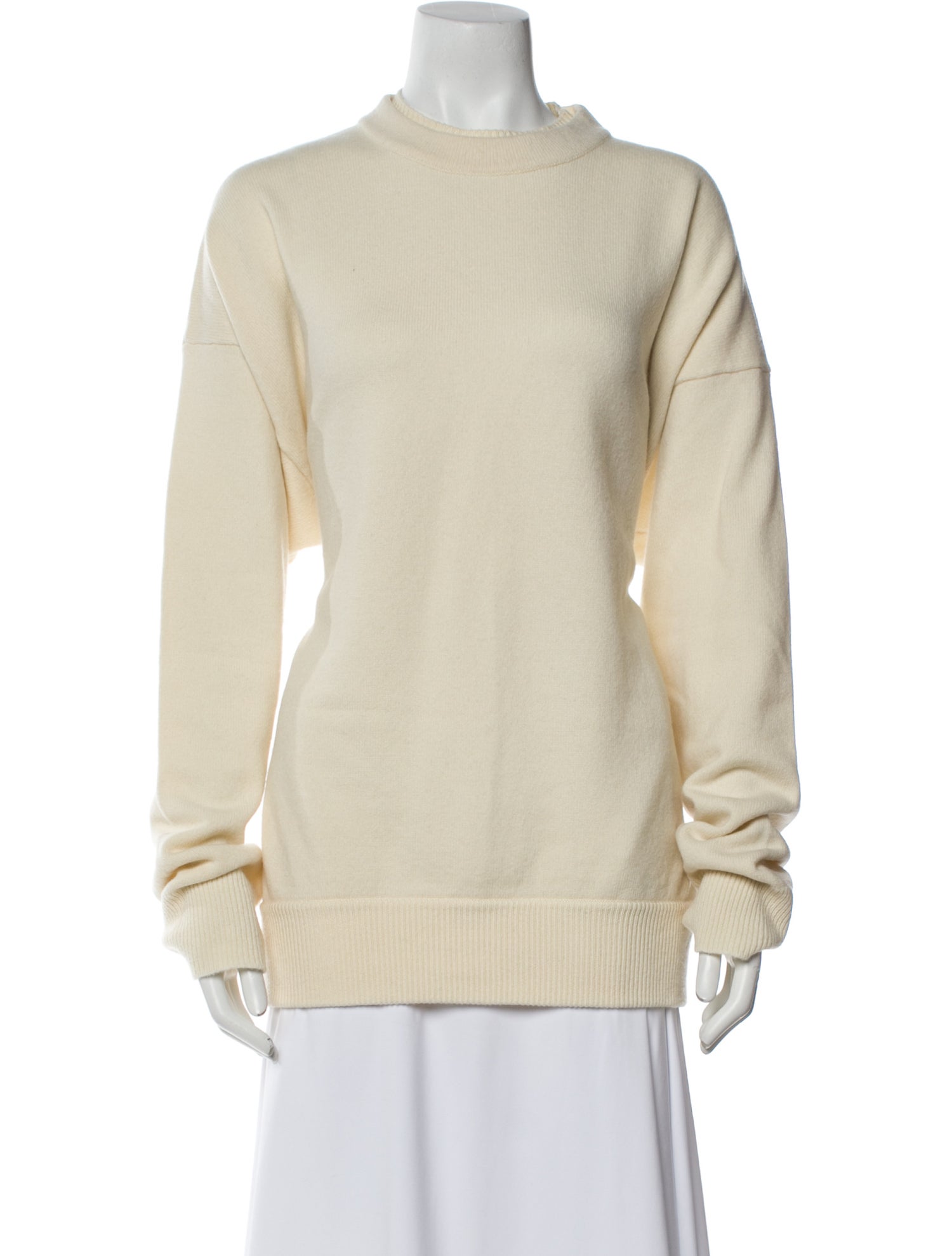 Loro Piana Virgin Wool Crew Neck Sweater