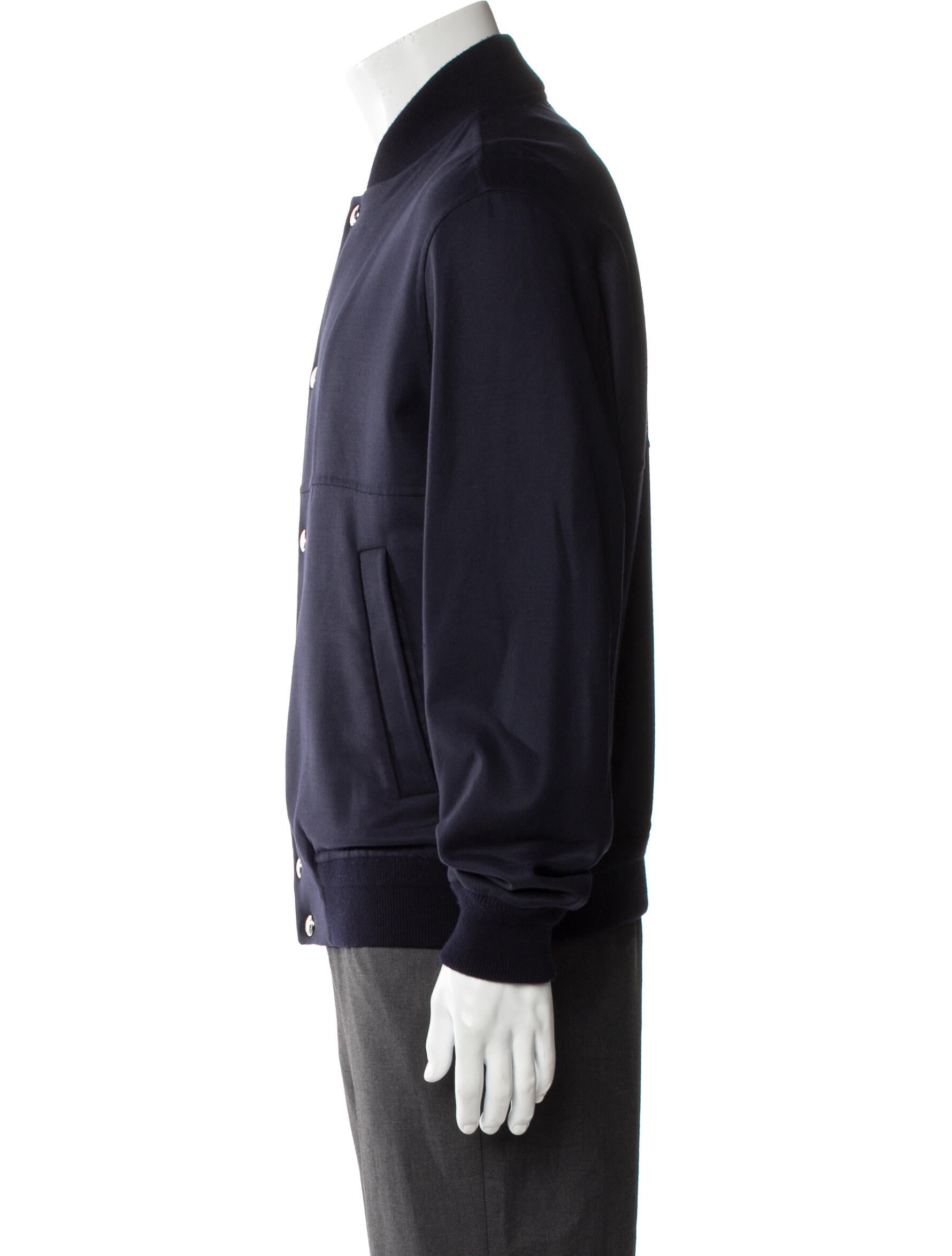 Loro Piana The Gift of Kings Virgin Wool Bomber Jacket