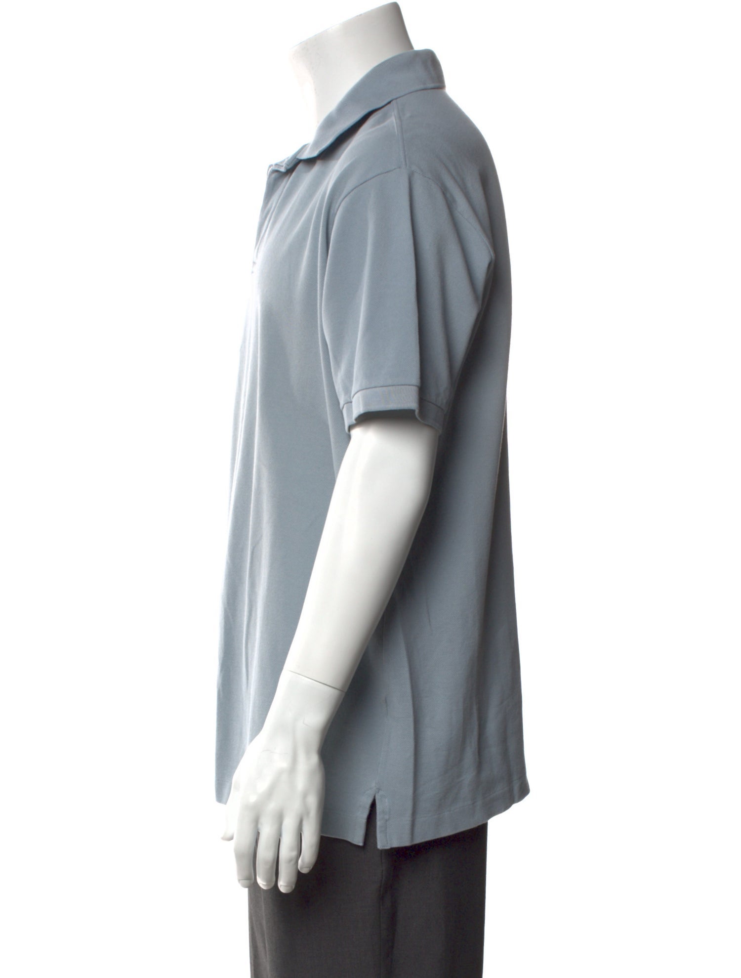 Loro Piana Collar Short Sleeve Polo Shirt