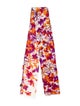 Loro Piana Cashmere Floral Print Scarf