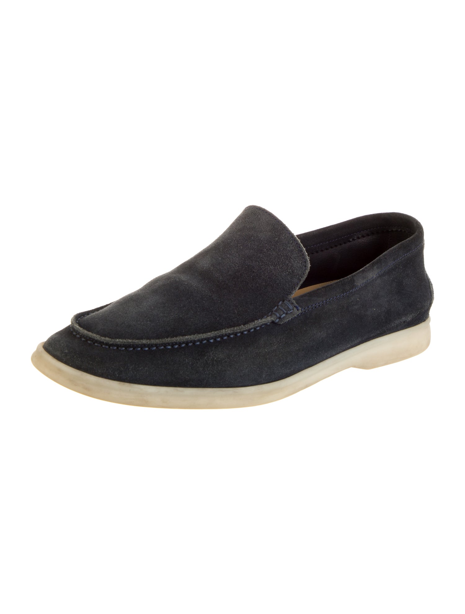 Loro Piana Summer Walk Suede Loafers