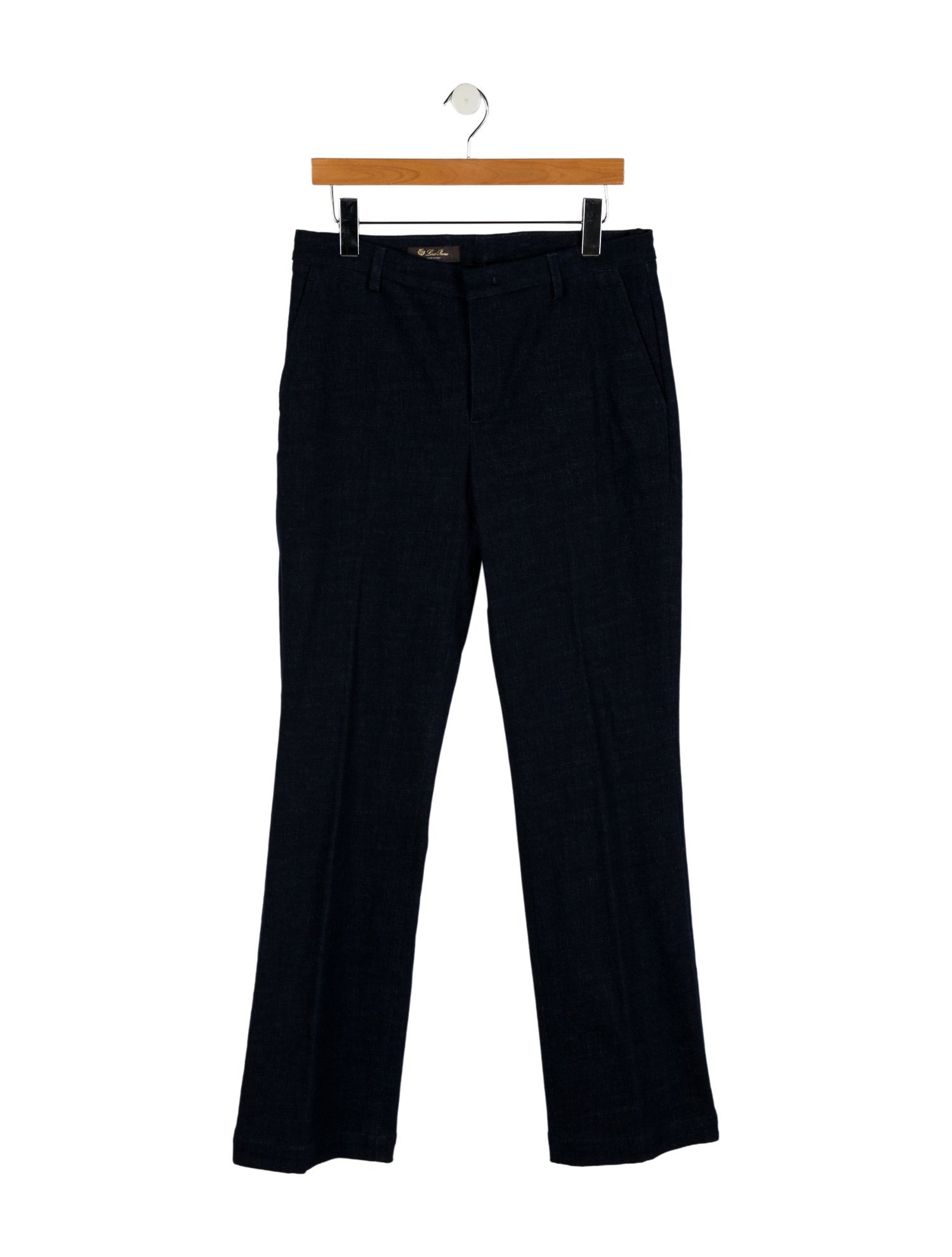 Loro Piana Mid-Rise Wide Leg Jeans