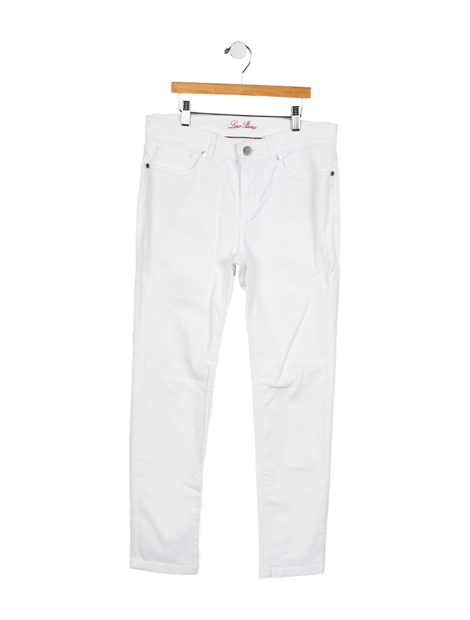 Loro Piana Mid-Rise Skinny Leg Jeans