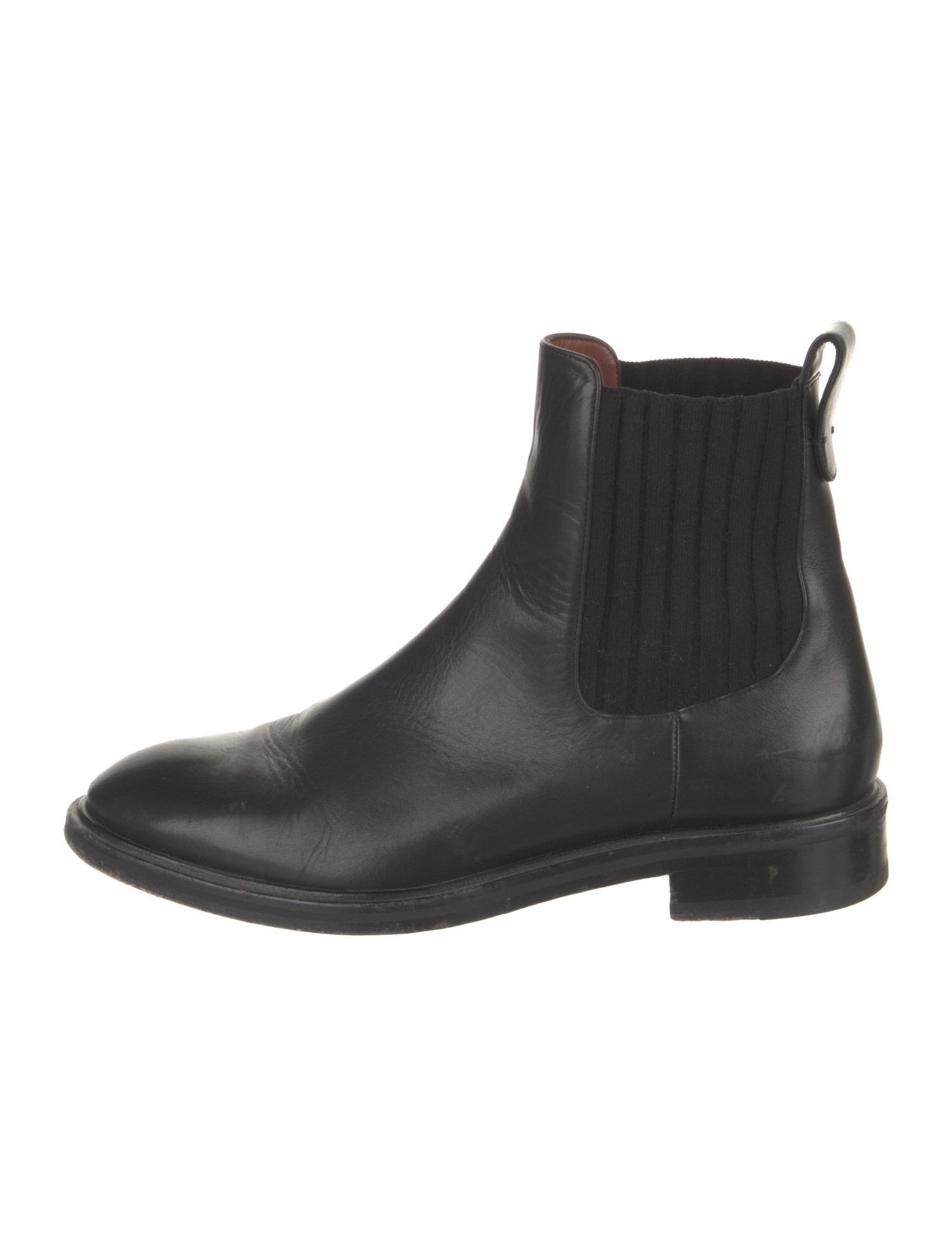 Loro Piana Leather Chelsea Boots