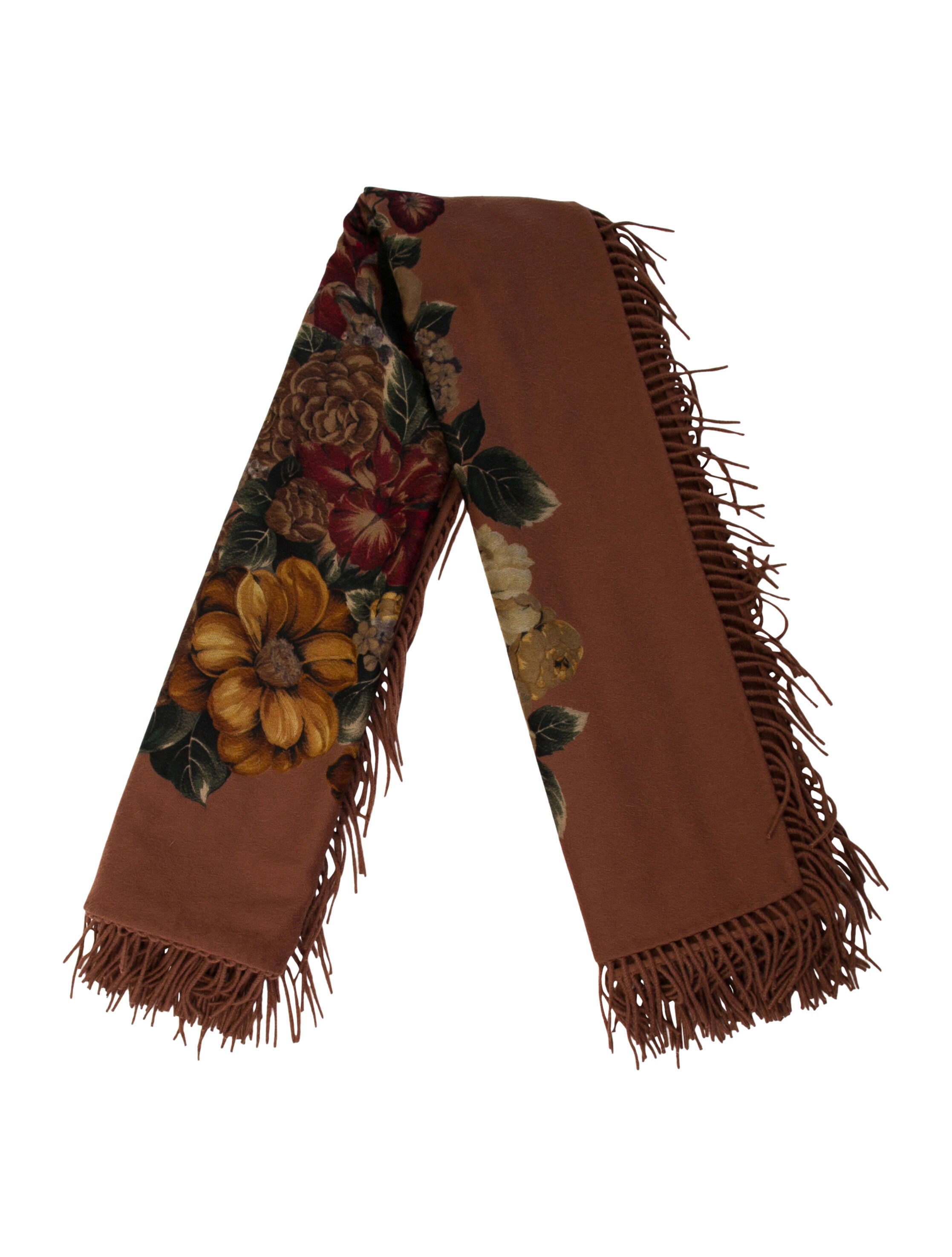 Loro Piana Floral Print Scarf